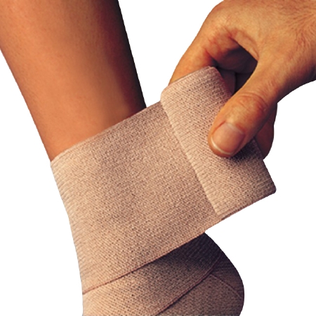 Bandage Compression Comprilan® 3 Inch X 5-1/2 Yard Standard Compression Clip Detached Closure Tan NonSterile by BSN Medical  ID 01027000